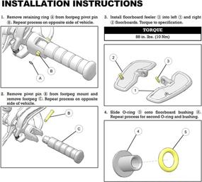 img 1 attached to Premium Aluminum Motorcycle Footpeg for Indian Scout Series (2015-2021) in Sleek Black Finish