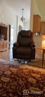 img 1 attached to YITAHOME Electric Lift Chair With Heat And Massage For Elderly, Faux Leather Recliner Sofa With 2 Cup Holders, Side Pockets & Remote Control - Ideal For Living Room In White review by Cassie Marie