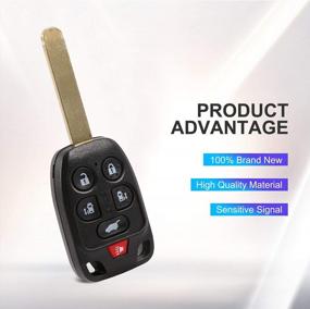 img 2 attached to VOFONO Keyless Entry Remote Car Key Fob Fit For Honda Odyssey 2011 2012 2013 (FCC ID: N5F-A04TAA)