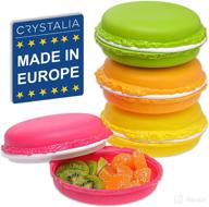 crystalia macaron storage macaroon containers логотип