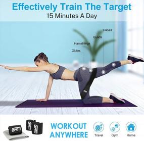 img 1 attached to Get Stronger With GRM Resistance Loop Bands Set For Women - Ideal For Booty And Leg Workouts!