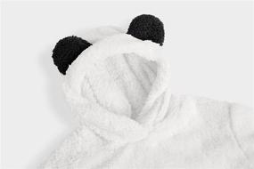 img 2 attached to 🐻 Cute Sherpa Fuzzy Hoodies for Toddler Girls and Boys - Warm Fleece Sweatshirts with Pocket and Ear Detail