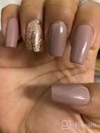 img 1 attached to Get Glamorous Nails With LoveOurHome'S Premium Acrylic Nail Kit - 600 Soft Gel X Short Almond Tips And Iridescent Glitter Powder! review by Brenda Hobbs