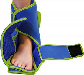 img 3 attached to KidSole Ice Pack Recovery Boot: Relieve Foot Pain & Speed Injury Recovery For Kids Size 4-8 With Removable Reusable Ice Packs And Ultra Soft Cushioning.