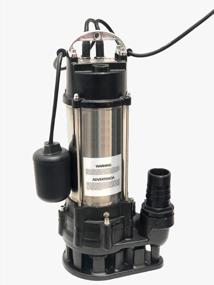 img 4 attached to Powerful And Reliable SCHRAIBERPUMP 1HP Sewage Pump With Float Switch, 93Gpm, And 52' Lift - Ideal For Heavy-Duty Sewage Removal