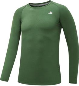 img 3 attached to Devoropa Compression Baselayer Baseball Undershirt Boys' Clothing ~ Underwear