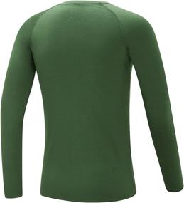 img 2 attached to Devoropa Compression Baselayer Baseball Undershirt Boys' Clothing ~ Underwear