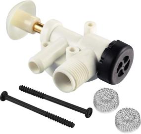 img 4 attached to 🚽 RV Camper Trailer Toilet Repair Kit - Water Valve Assembly for Sealand EcoVac Vacuflush Pedal Flush Toilets - Compatible with Dometic Foot Pedal Toilets (Excluding 300 310 320 Model)