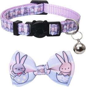 img 2 attached to Lamphyface Easter Collar Breakaway Adjustable Cats best: Collars, Harnesses & Leashes