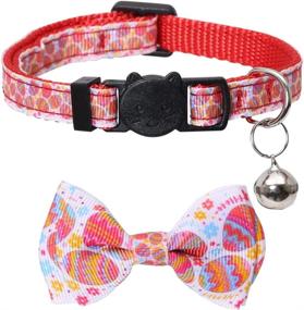 img 3 attached to Lamphyface Easter Collar Breakaway Adjustable Cats best: Collars, Harnesses & Leashes