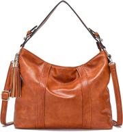 stylish and versatile joseko leather handbags: sleek shoulder crossbody women's handbags & wallets via hobo bags логотип