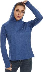 img 2 attached to Quick-Dry Lightweight Women'S Long Sleeve Shirts With UPF 50+ Sun Protection For Hiking, Running, Fishing And Swimming