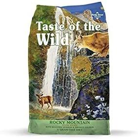 img 1 attached to 🐱 Taste of the Wild Rocky Mountain Dry Cat Food - Roasted Venison & Smoked Salmon - 5 LB - Fast Delivery!