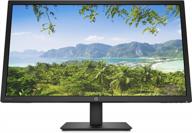 enhance your viewing experience with hp v28 4k monitor - displayport, tilt adjustment, ultrawide screen, blue light filter, 8wh57aa#aba logo