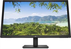 img 4 attached to Enhance your viewing experience with HP V28 4K Monitor - DisplayPort, Tilt Adjustment, Ultrawide Screen, Blue Light Filter, 8WH57AA#ABA