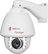 imporx 30x 3mp auto tracking ptz ip camera with high speed dome, 2560x1440p h.265, 500ft ir distance, fan heater and wiper - supports micro sd card and p2p logo