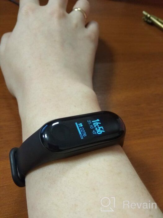 img 1 attached to Smart bracelet Xiaomi Mi Band 3 Global, black review by Avut Aunpang ᠌