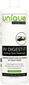 img 1 attached to 🔍 Discover the Power of Unique 413-1 RV Digest-It Holding Tank Treatment: 16 Treatments, 32oz (Packaging May Vary)