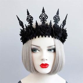 img 3 attached to 🎃 Halloween Headband Costume Accessories for Masquerade Parties