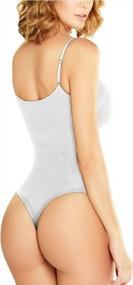 img 2 attached to Women'S Thong Shapewear Body Slimmers 2149 By Diane & Geordi - Faja Tanga