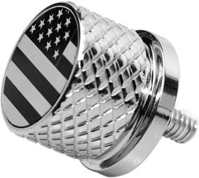 img 4 attached to Stainless Knurled Fender Thread Davidson Motorcycle & Powersports via Parts