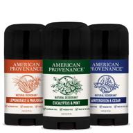 🌿 aluminum-free and cruelty-free deodorant by american provenance logo