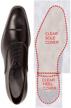 satisfounder clear sole protector - slip resistant pads for designer louboutin, jimmy choo & men's high heels logo
