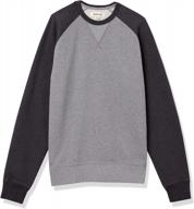 crewneck fleece sweatshirt for men by goodthreads логотип