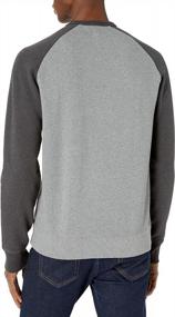 img 2 attached to Crewneck Fleece Sweatshirt For Men By Goodthreads