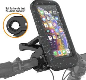 img 3 attached to Waterproof Cellphones Responsive Adjustable Motorcycles