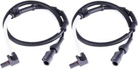 img 4 attached to High-Quality SCITOO 2 pcs Front Wheel Speed Sensors for Ford Expedition, F-150, F-250 & Lincoln Navigator