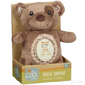 img 3 attached to 🐻 Dexbaby's Cinch Plush Mini Bear - Sleep Aid with Womb Sound Soother, Playard and Crib Attachment