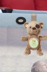 img 2 attached to 🐻 Dexbaby's Cinch Plush Mini Bear - Sleep Aid with Womb Sound Soother, Playard and Crib Attachment