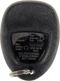 img 2 attached to Dorman 13725 Keyless Entry Remote