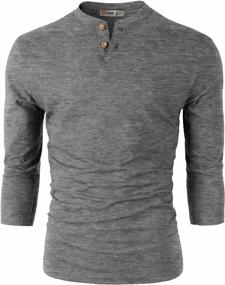 img 3 attached to Sleek and Stylish: H2H Casual T Shirts SkyBlue CMTTS0194 for Men - Top Quality Clothing!