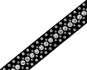 img 1 attached to Ladies Western Rhinestone Cowgirl Crystal Women's Accessories ~ Belts