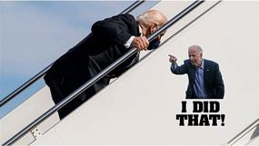 img 1 attached to 100-Piece Biden I Did That Stickers: Funny Joe Biden Sticker, That's All Me Decal/Humor/Funny (A, Let's Go Brandon)