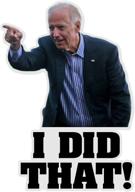 100-piece biden i did that stickers: funny joe biden sticker, that's all me decal/humor/funny (a, let's go brandon) logo