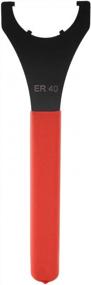 img 1 attached to Цанговый ключ - Красный патронный ключ, Прецизионный цанговый ключ для фрезерных станков с ЧПУ, Для зажимной гайки и винта, Красный цанговый ключ ER40UM