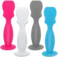 khtd baby diaper cream spatula applicator: soft silicone spatulas for gentle rash cream application - 4 pack логотип