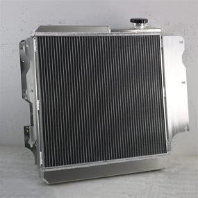 img 3 attached to 🚙 High-Performance All Aluminum 3 Row Core Radiator for 1987-2006 Jeep Wrangler YJ TJ Unlimited - CoolingCare Radiator