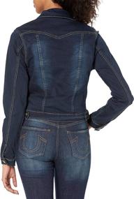 img 1 attached to V I P JEANS Juniors Cropped CGXJ 6288DBB Women's Clothing ~ Coats, Jackets & Vests