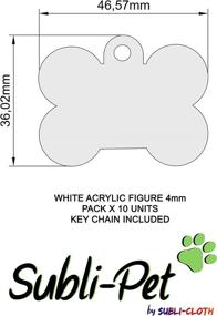 img 2 attached to Subli-Pet Customizable Sublimation Pet Plate by Subli-cloth - Dog Pack (10 units)