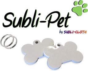 img 3 attached to Subli-Pet Customizable Sublimation Pet Plate by Subli-cloth - Dog Pack (10 units)