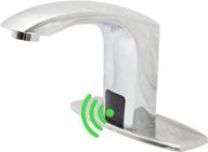 upgrade your bathroom with touchless technology: greenspring automatic sensor faucet for hands-free convenience logo