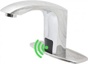 img 4 attached to Upgrade Your Bathroom With Touchless Technology: Greenspring Automatic Sensor Faucet For Hands-Free Convenience