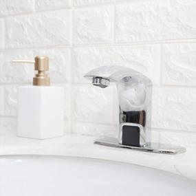 img 3 attached to Upgrade Your Bathroom With Touchless Technology: Greenspring Automatic Sensor Faucet For Hands-Free Convenience