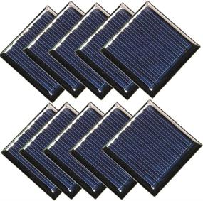 img 4 attached to 10Pcs 2V 60mAh 0.12W 45X45mm Micro Mini Power Solar Cell Panel Module for DIY Solar Light Phone Charger Toy Flashlight