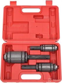 img 2 attached to 🔧 Exhaust Pipe Expander & Muffler Tail Pipe Tool Set 1-1/8" to 3-1/2" (3-Piece Kit) - Enhanced SEO