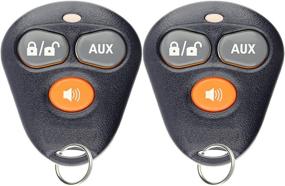 img 4 attached to 🔑 Enhance Car Security & Convenience with Keyless Option Keyless Entry Remote Starter Key Fob Alarm for Viper Automate EZSDEI474V 473V (Pack of 2)